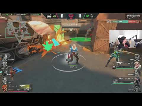 TenZ reacts to LOUD Sacy INSANE 2k defuse to hit map point