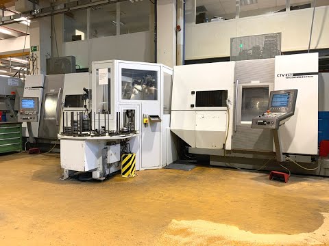 2x Gildemeister CTV 250 linear mit Automation - G+S Werkzeugmaschinen