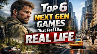 Top 6 Next-Gen Games That Feel Like Real Life (Ultra Realistic Gaming 2026) 🔥
