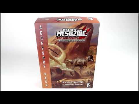 Beasts of the Mesozoic: Raptor Series: Desert Accessory Set Review. By David Silva