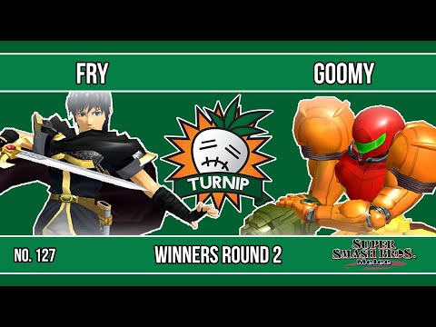 Turnip #127 - Fry (Marth / Fox) VS Goomy (Samus) - SSBM - Winners Round 2