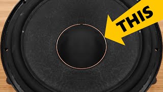 Dead Simple Trick to get More Bass from a Woofer / Subwoofer