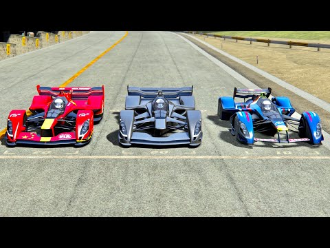 Red Bull X2019 Competition vs Red Bull X1 vs Red Bull X2010 - Le Mans 24h Circuit