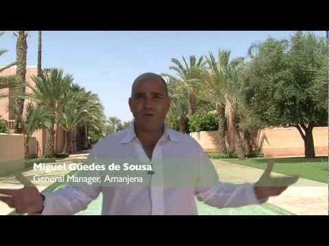 PURE Life Experiences TV Interview - Miguel Guedes de Sousa - General Manager, Amanjena, Marrakech