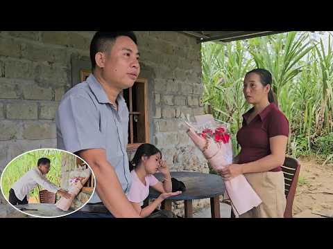 Som received a bouquet of flowers from a stranger, which made Song uncomfortable