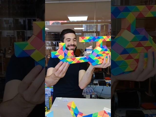 Vídeo relacionado con Ainiv Serpiente mágica, 14 Pack 24 Segmentos Magic Snake Cube, Magico de Serpiente Juguete de Rompecabezas, Serpiente Magic Snake para Regalos Cumpleaños Niños Colegio Detalles Cumpleaños