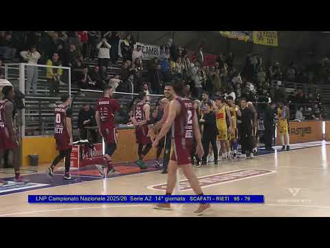 Basket LNP Serie A2 Scafati vs Rieti 95 – 79 Coach Frank Vitucci post gara