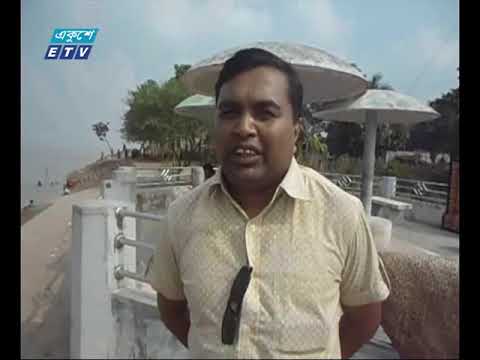 রাজবাড়িতে পদ্মার বাঁধে নৈসর্গিক সৌন্দর্য