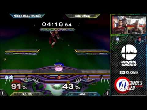 Melee - ART4 - Singles - LR 6 - Edge (Puff) vs Ariyo (Ganon)