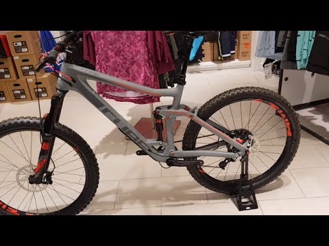 Cube Stereo 160 C:62 SL 27,5 Grey'n'flashred Fully Modell 2017