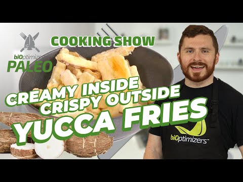 Crispy Yucca Fries (Air Fried) / biOptimized Paleo