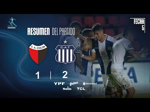 Copa Diego Maradona | Fases | Fecha 5 | resumen de Colón - Talleres