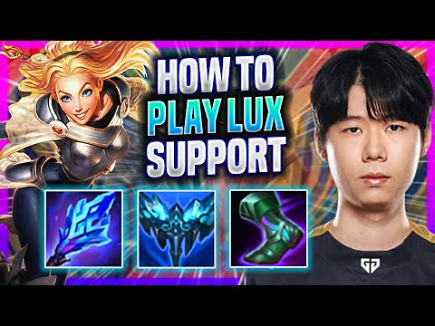 LEARN HOW TO PLAY LUX SUPPORT LIKE A PRO! - KT Lehends Plays Lux Support vs Karma! | Season 2023