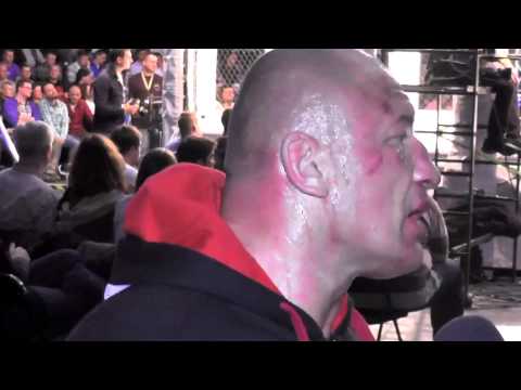 Józef Warchoł po przegranej z Januszem Dylewskim na gali w Legionowie