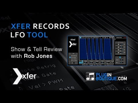 Xfer Records LFOTool custom LFO shaper Plugin Tutorial With Rob Jones