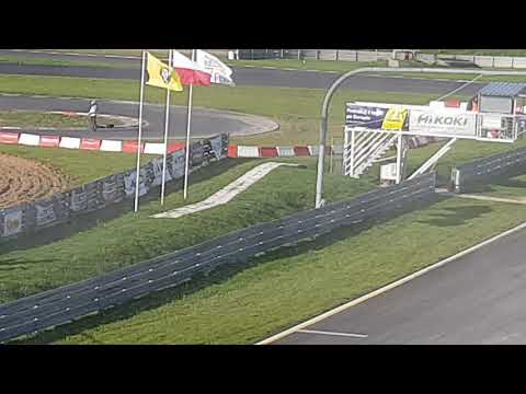 Rallycross Słomczyn 4 runda MPRC kwalifikacje SuperCars 24.10.2020 MANEY Crash