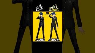 P4 VS P4R 新旧キャラクターアート比較 #P4R #ペルソナ4リバイバル #ペルソナカケル