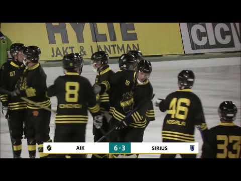 Elitserien AIK   Sirius 6 3
