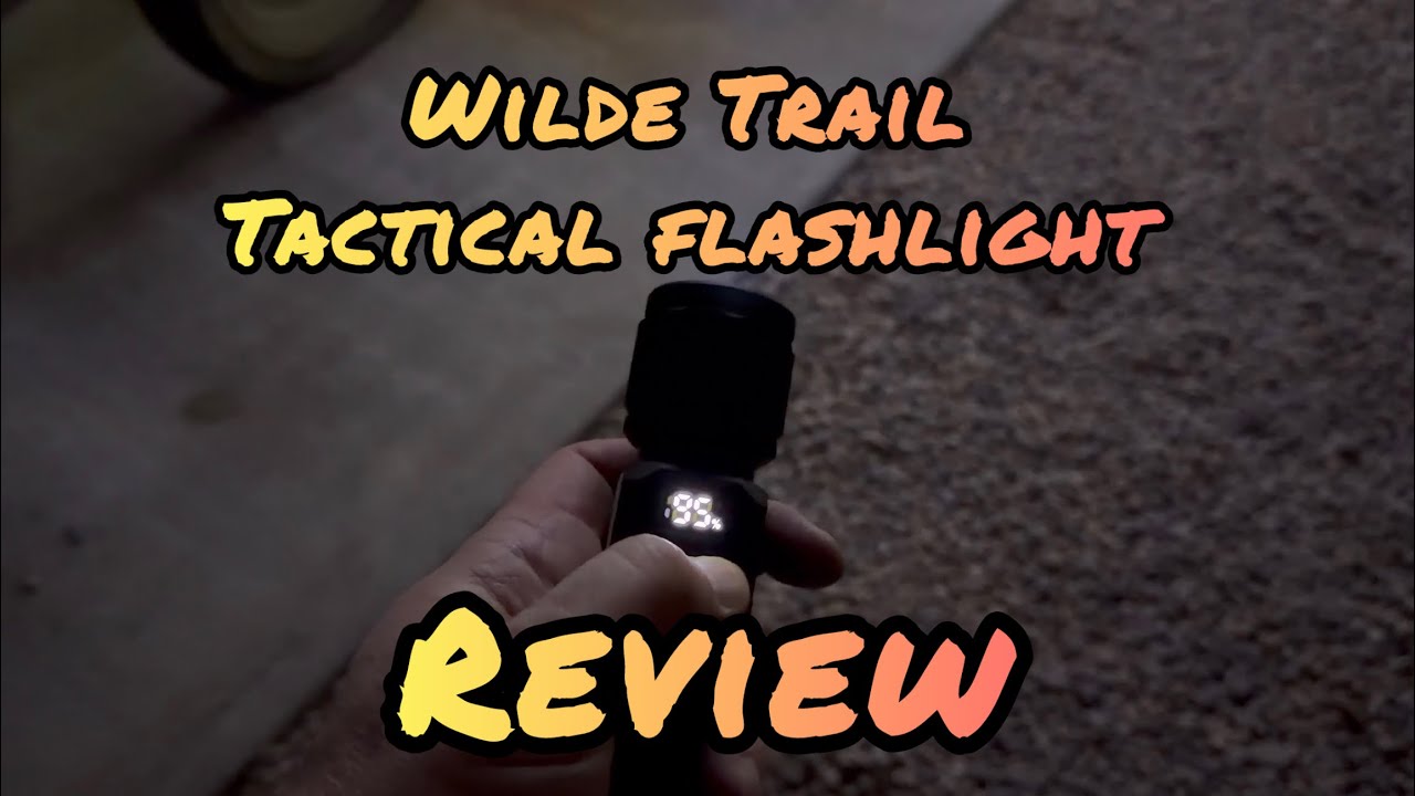 Video thumbnail: Wilde Trail Flashlight — Full Review & Is It Worth It?