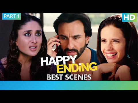 Happy Ending - Best Scenes Part 1 | Saif Ali Khan, Ileana D'cruz, Kalki Koechlin & Govinda