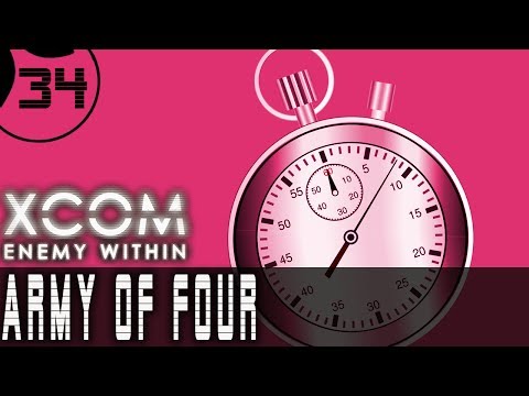 Let's Play XCOM Enemy Within ARMY OF FOUR - Part 34 - Record Time Exalt