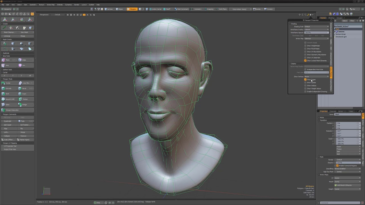 Modo Essentials - Subdivision Surfaces