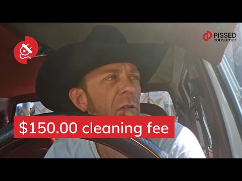 Enterprise Rent A Car - Charged my account 2 times a $150.00 cleaning fee a d said it was...