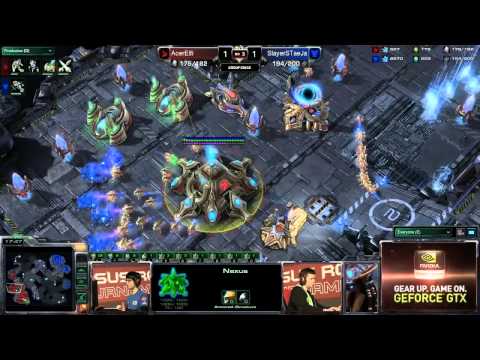 SC2 Elfi vs Taeja Game 3 PvT Group Stage Assembly Winter 2012 Starcraft 2