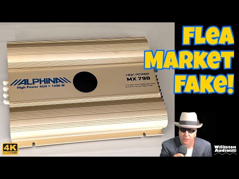 This is NOT an ALPINE! //ALPHINA\\ MX 790 1000W Flea Market Freddy Special [4K]