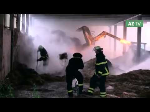 Scheunenbrand in Walsleben