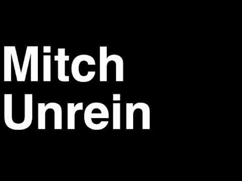 How to Pronounce Mitch Unrein Denver Broncos NFL Football Touchdown TD Tackle Hit Yard Run