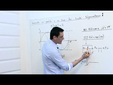 Variações no periodo e na fase das funções trigonométrica