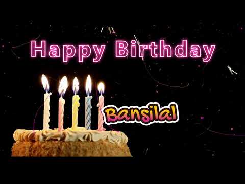 The Best Birthday Surprises for Bansilal | Happy Birthday To Bansilal @MCBirthdaySongs