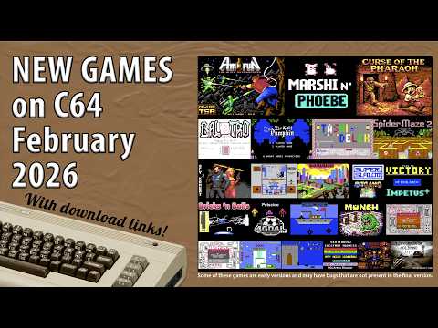 New C64 games February 2026
