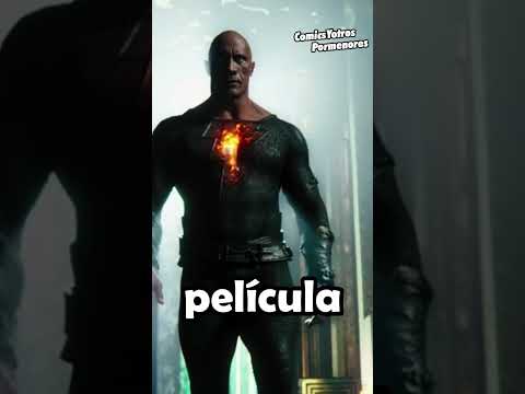 ¿Por qué Black Adam en su película NO MURIÓ cuando dijo Shazam? | #Shorts