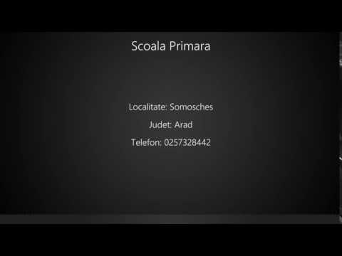 Scoala Primara Somosches