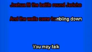 elvis karaoke joshua fit the battle