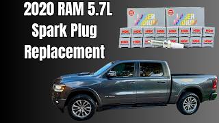 How to Change the Spark Plugs on 2019+ RAM 1500 5.7L. FULL Process