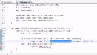 Java Video Tutorial Part 65 | The Final Check Box Program