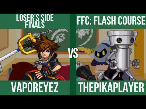 VaporeyeZ (Sora) vs. ThePikaPlayer (Chibi) - Loser's Finals - FFC: Flash Course