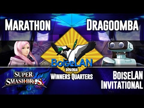 BoiseLAN Invitational: Marathon (Robin) Vs. Dragoomba (ROB) - SSB4 Singles Winners Quarters