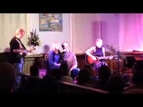 Martin and Debbie join Eliza Gilkyson on stage
