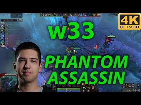 W33 Phantom Assassin Mid - Answer to Medusa (4K 60Hz)
