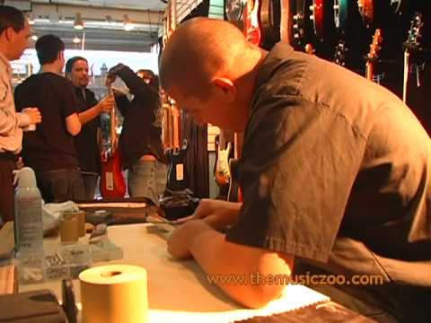 Fender Masterbuilder Dennis Galuszka Builds A Strat Live At The Music Zoo