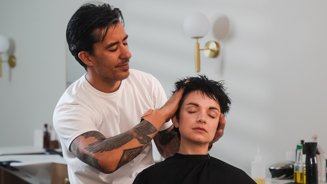 I'm Back! 💈 ASMR: Relaxing Head Massage at my Brand New Shop in Liverpool