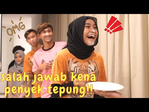 TEKA TEKI !! - SALAH JAWAB KENA PENYEK TEPUNG !!