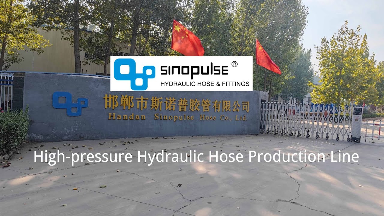 High pressure hydraulic hose | Four or Six Layers Reinforcement | SAE 100R9, R12, R13 | Sinopulse
