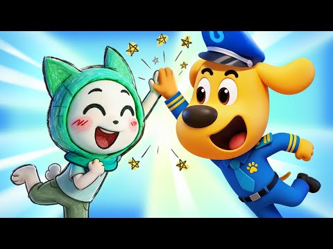 Fan Mail | We Read Your Letters & Drawings! 💌 | Kids Cartoon | Sheriff Labrador