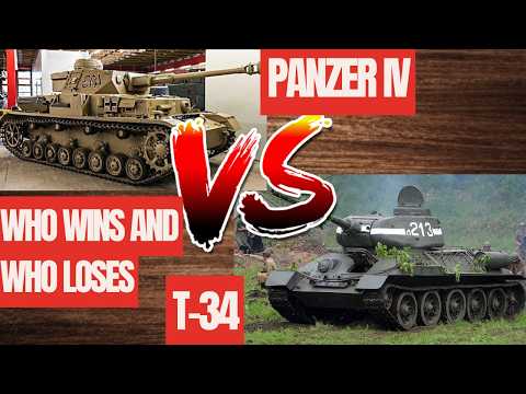 Panzer IV Vs T 34 Who Wins and Who Loses