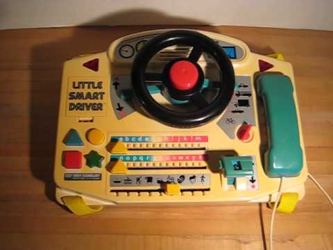 VTech Little Smart Driver 1989 Electronic Educational...